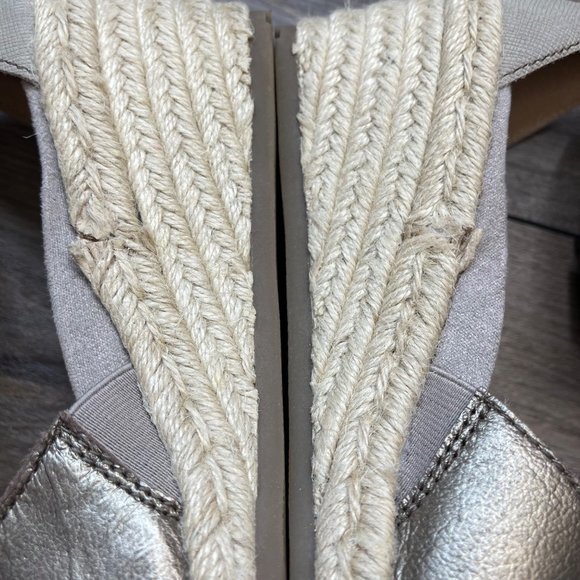 Earth Origins Women's Platinum‎ Naples Natasha Leather Sandals Neutral Size 7M - Picture 7 of 12